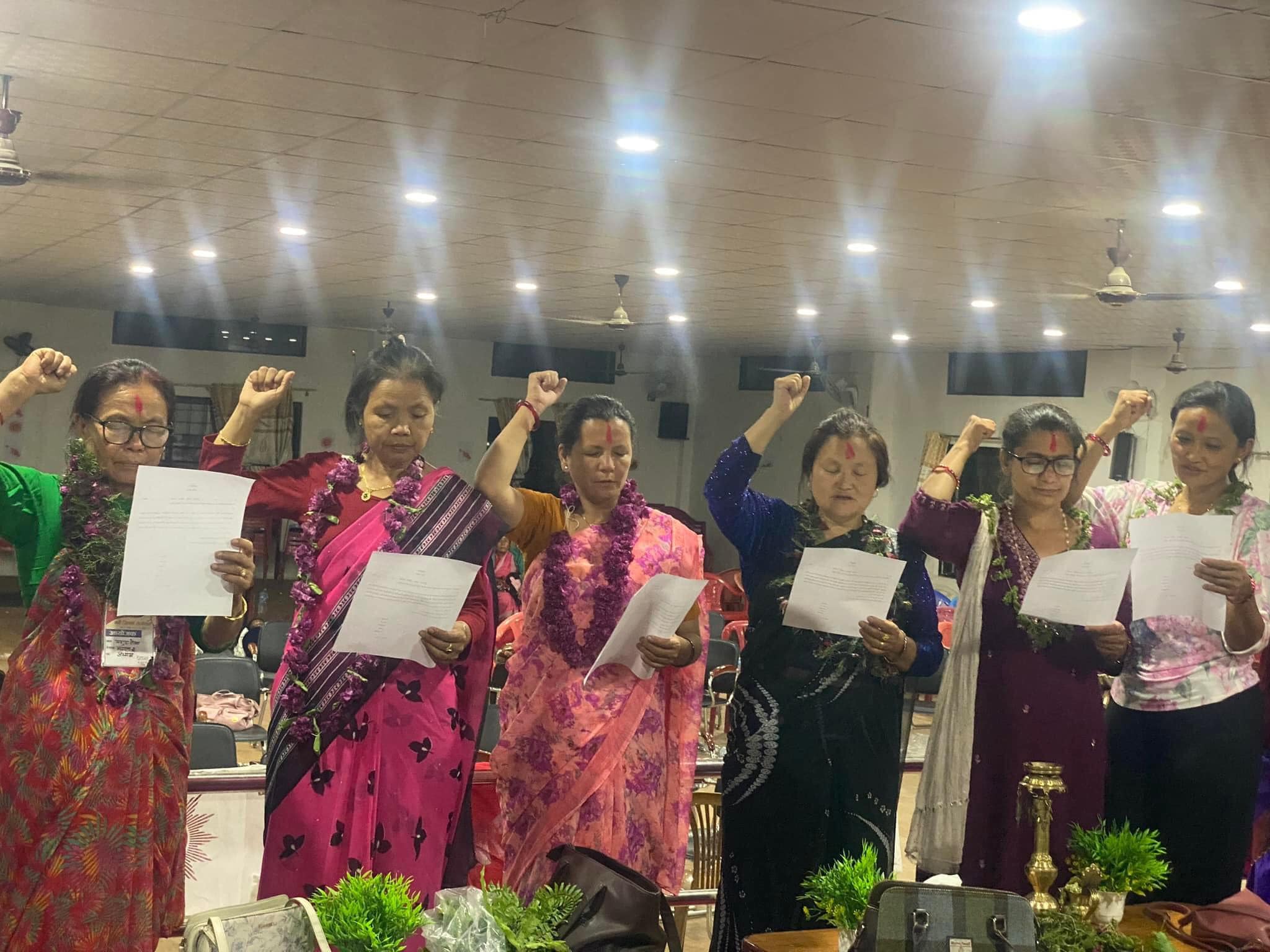 अखिल नेपाल महिलासंघ म्याग्दी जिल्ला कमिटीकाे नवौं सम्मेलन सम्पन्न
