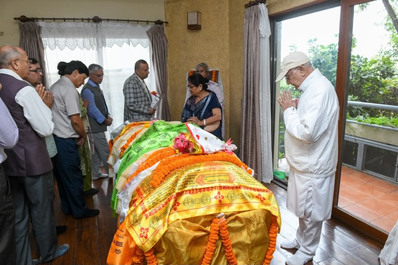 जनकवि स्व. श्रेष्ठप्रति श्रद्धाञ्जली अर्पण