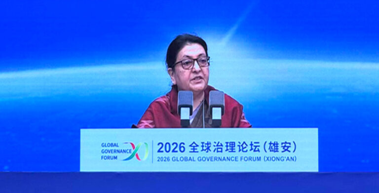 पूर्वराष्ट्रपति भण्डारीद्वारा जलवायु न्यायको मागलाई गम्भीरतापूर्वक लिन विश्व समुदायसँग आग्रह