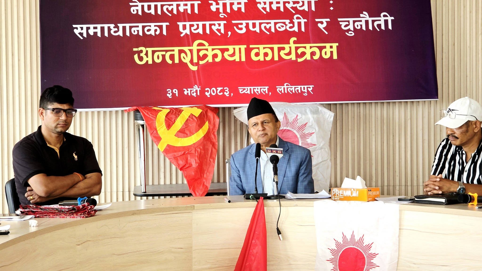 बागमती किनारबाट हटाइएका सुकुम्बासीलाई पुर्जा वितरण गरे मात्रै सरकारले प्रतिबद्धताअनुसार काम गरेको भन्न सकिन्छः महासचिव पोखरेल