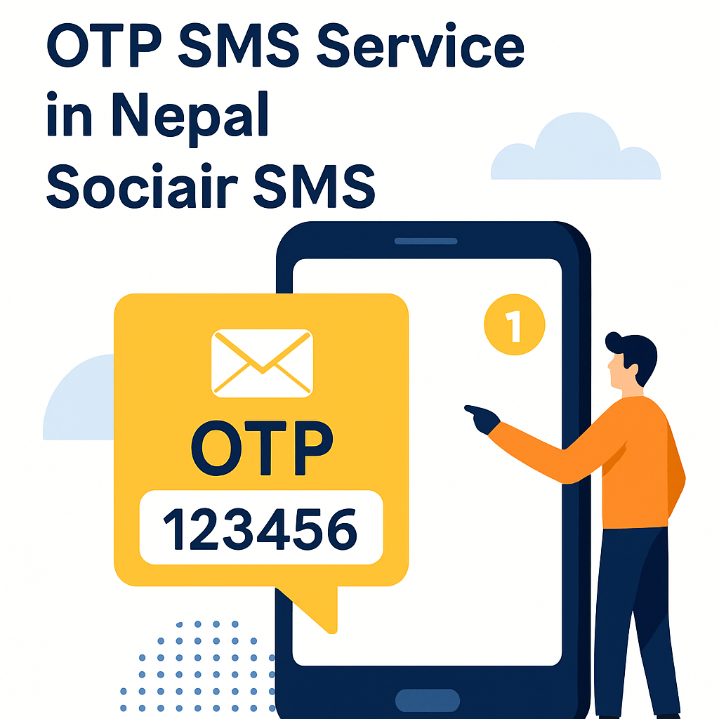 OTP SMS Service in Nepal – Sociair SMS